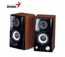 PARLANTE GENIUS SP-HF500A II 2.0 16W 3.5MM 240V WOOD/BLACK (31730032400)